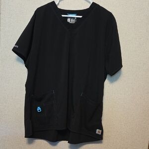 Carhartt Black Short Sleeve Top with Pockets